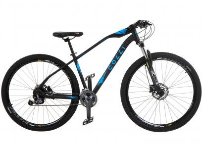 Bicicleta Aro 29 Mountain Bike Colli Duster - Freio a Disco 27 Marchas Câmbio Shimano