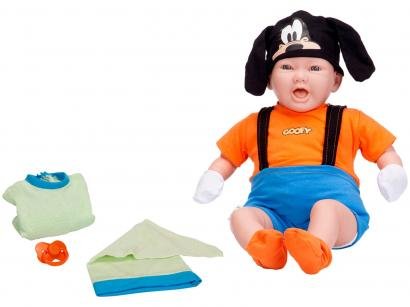 Boneco Classic Dolls Recém Nascido Pateta - com Acessórios Roma Brinquedos