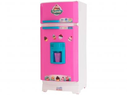 Geladeira de Brinquedo Cupcake Magic Toys - 17 Peças