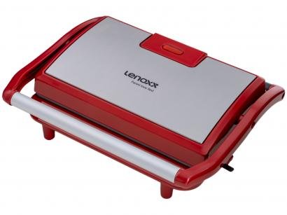 Grill Lenoxx Panini Retangular 850W - Antiaderente