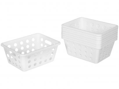 Cesto Organizador Retangular Coza One - 99271/4007 8 Peças