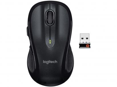 Mouse sem Fio Logitech Óptico 1000dpi 7 Botões - M510