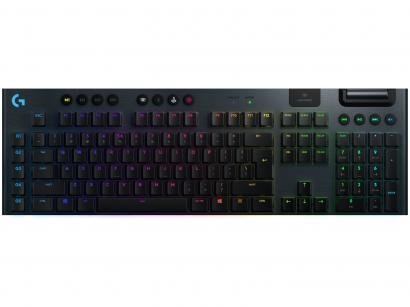 Teclado Mecânico Gamer Logitech G915 USB - Preto