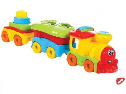 Trenzinho de Brinquedo João Fumaça Com Vagões - Maral