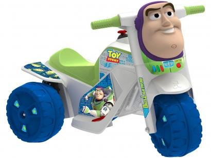 Mini Moto Elétrica Infantil Buzz Lightyear 3055 - 2 Marchas 6V Bandeirante
