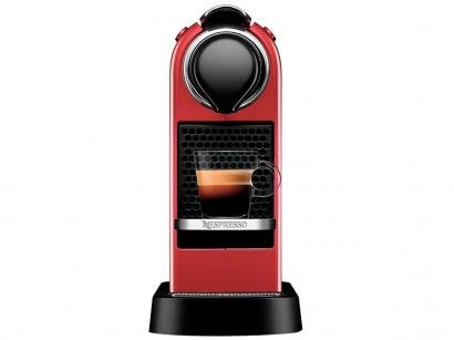 Cafeteira Espresso Nespresso Citiz C113 - Vermelho Cereja com 14 Cápsulas