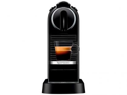 Cafeteira Espresso Nespresso Citiz D113 - Preta com 14 Cápsulas
