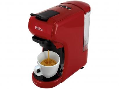 Cafeteira Expresso PCF19VP Philco de Cápsula - Vermelho 20 Bar