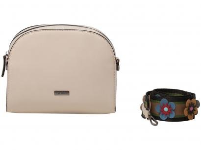 Bolsa Feminina Transversal Casual - Mondaine Bege