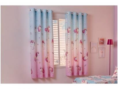 Cortina Infantil Santista Londres Magic - 1,80x2,80m