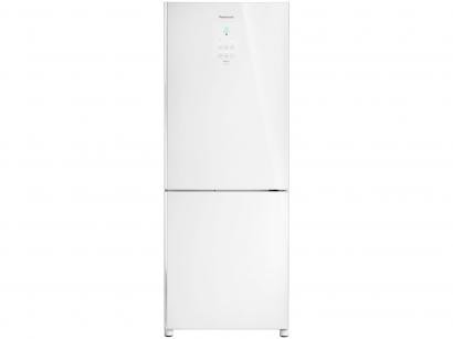 Geladeira/Refrigerador Panasonic Frost Free Duplex - Branco 425L Glass NR-BB53GV3WA