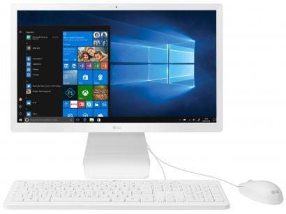 Computador All in One LG 22V280-L.BY31P1 - Intel Quad Core 4GB 500GB 21,5" Full HD Windows 10