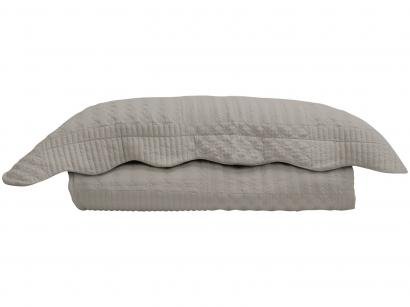 Colcha Solteiro 180 Fios Naturalle Fashion - Matelasse Casa Blanca Fendi 2 Peças