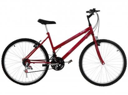 Bicicleta Aro 26 South Bike Lover Girl - Freio V-Brake 18 Marchas