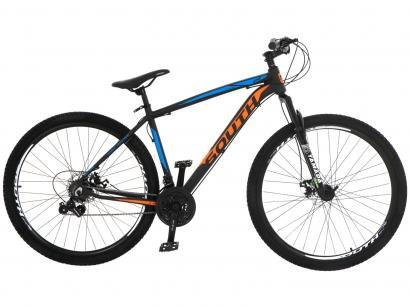 Bicicleta Aro 29 Mountain Bike South Bike Legend - Freio a Disco 21 Marchas Câmbio Shimano