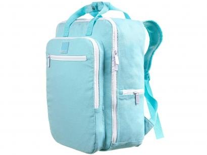 Mochila Juvenil Escolar Unissex Container - Tam. G Dermiwil Colors Azul