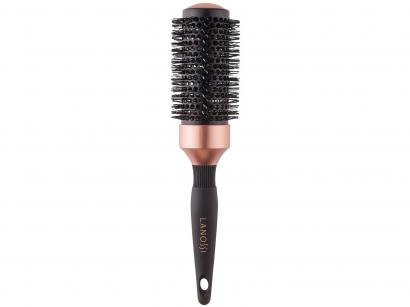 Escova de Cabelo Redonda Lanossi Bronzer - Profissional Térmica