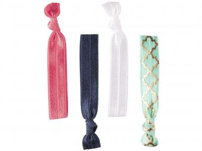 Elástico de Cabelo 4 Unidades Lanossi - Hair Ties Mermaid