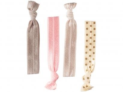 Elástico de Cabelo 4 Unidades Lanossi - Hair Ties Ballet