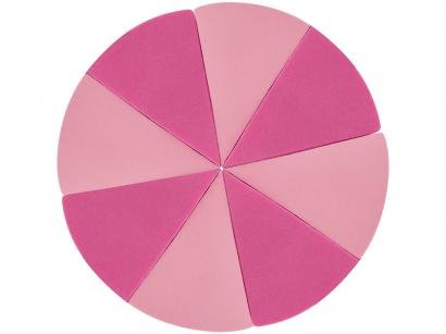 Esponja de Maquiagem Lanossi Fracionada - LS5003 8 Unidades
