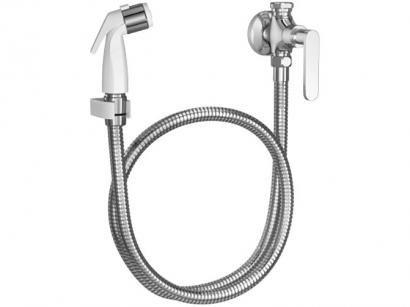 Ducha Higiênica Deca com Registro - Derivação Gatilho Branco Flex Plus