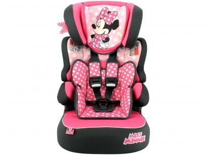 Cadeirinha para Auto Team Tex Disney - Beline Minnie Mouse Dots 0 a 36kg