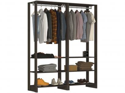 Closet Modulado 6 Prateleiras Nova Mobile Yes - EY101-101.038