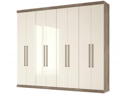 Guarda-roupa Casal 8 Portas 6 Gavetas - Santos Andirá Ele & Ela