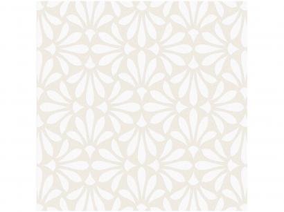 Papel de Parede Bege Arabesco Bobinex Uau! - 52cmx1000cm