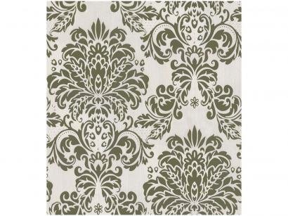 Adesivo Decorativo Bege Arabesco e Damask - Bobinex Uau! 45cmx200cm