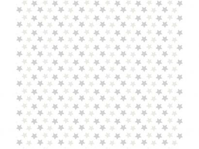 Adesivo Decorativo para Quarto Infantil - Cinza Estrela Bobinex Uau! 45cmx200cm
