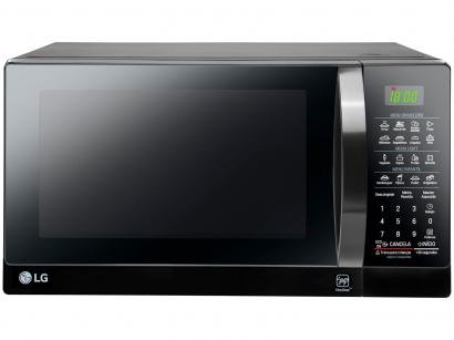 Micro-ondas LG 30L Solo MS3097AR - Preto
