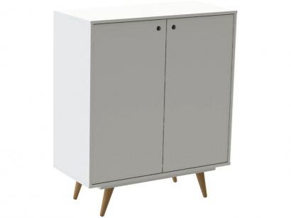 Sapateira 2 Portas 8 Prateleiras Olivar Móveis - Retrô 50