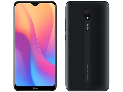 Smartphone Xiaomi Redmi 8A 32GB Preto Midnight - Black 2GB RAM 6,22" Câm. 12MP + Selfie 8MP