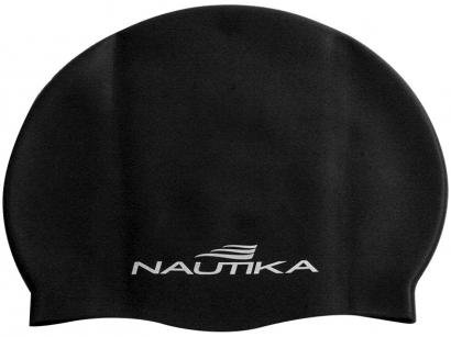 Touca de Natação de Silicone Infantil Nautika - 500600 Preto