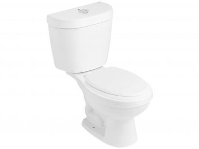 Vaso Sanitário com Caixa Acoplada Oval Infantil - Branco Incepa Pro