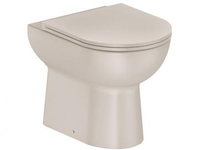 Vaso Sanitário Convencional Oval Castanho Celite - Smart