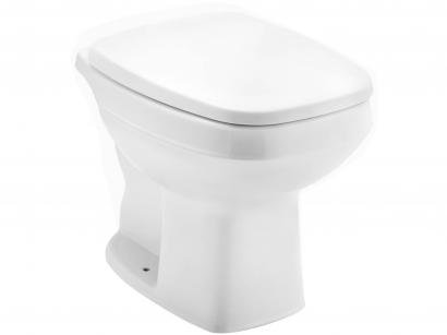 Vaso Sanitário Convencional Oval Branco Celite - City