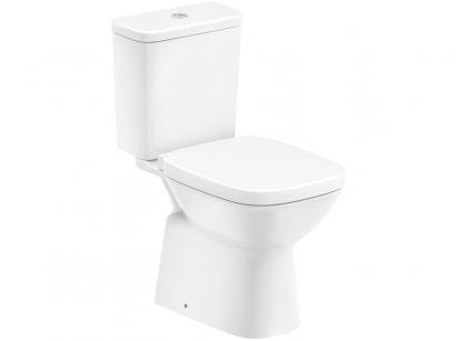 Vaso Sanitário Convencional Quadrado Branco Roca - Debba