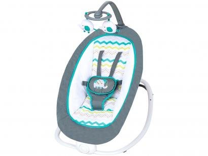 Cadeirinha de Descanso Mastela Reclinável - Vibratória com Móbile Compact Elefante 3 a 9kg