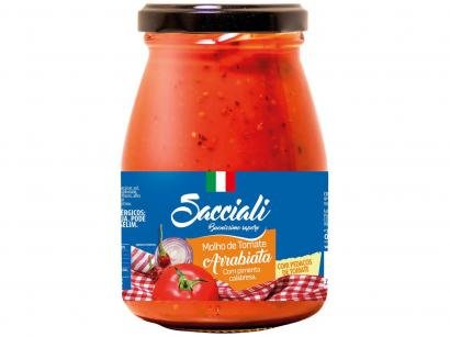 Molho Tomate Arrabiata Sacciali Premium - 340g