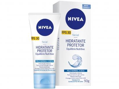 Protetor Facial Hidratante FPS 30 Nivea - Equilíbrio Nutritivo 50ml
