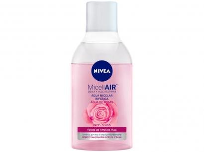 Água Micelar Bifásica Nivea Água de Rosas - 400ml