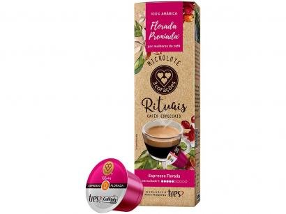 Cápsula de Café Espresso Rituais - Florada Microlotes TRES 3 Corações 10 Cápsulas
