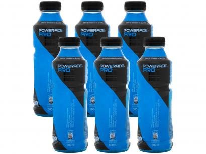 Isotônico Powerade Mountain Blast Mix de Frutas - 500ml 6 Unidades