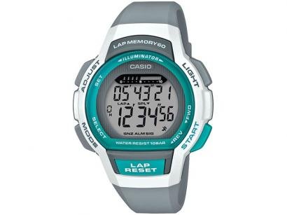 Relógio Unissex Casio Digital Esportivo Standard - LWS-1000H-8AVDF Cinza