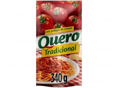 Molho de Tomate Tradicional Quero 340g