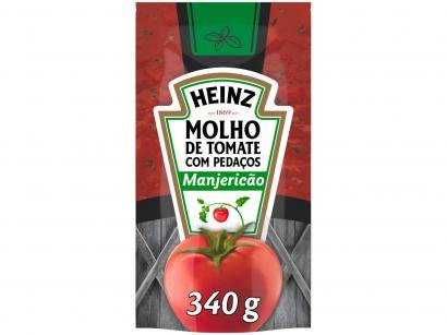 Molho de Tomate Manjericão Heinz 340g