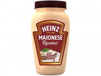 Maionese Tradicional Heinz Receitas - 405g