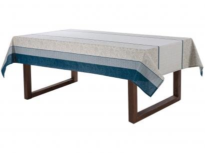 Toalha de Mesa Retangular Karsten Cinza 140x210cm - Limpa Fácil Ariana